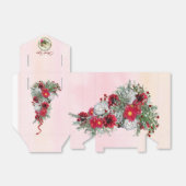 Ballotins Bouquet Feuille de Blush, Burgundy et Sage (Déplié)