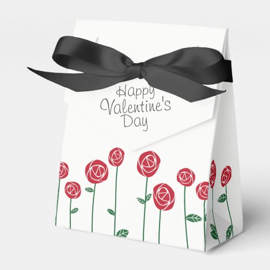 Ballotins Bouquet Saint Valentin des Roses rouges (Verso)