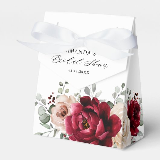 Ballotins Bourgogne Champagne Ivory Mauve Rose Fête des mari (Verso)