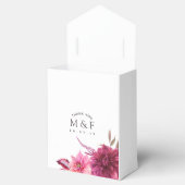 Ballotins Bourgogne et Blush Mariage de automne Merci invité (Ouvert)