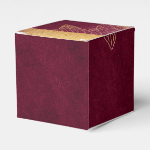 Ballotins Bourgogne et Or Profonds