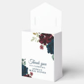 Ballotins Bourgogne & Fleurs de marine Fête des mariées rust (Ouvert)