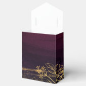 Ballotins Bourgogne foncé et or (Ouvert)