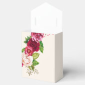 Ballotins Bourgogne rose/Cream Love and Thanks ID584 (Ouvert)