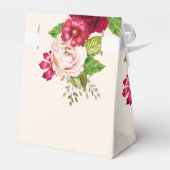 Ballotins Bourgogne rose/Cream Love and Thanks ID584 (Arrière)