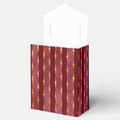 Ballotins Bourgogne victorienne et bande d'or (Ouvert)