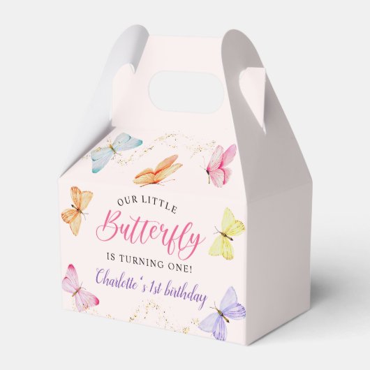 Ballotins Bouteille d'aquarelle 1er anniversaire (Verso)