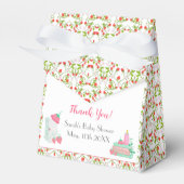 Ballotins Bouteille De Fraise Avec Baby shower Motif (Verso)