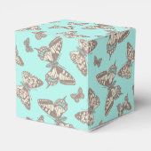 Ballotins Bouteille motif aqua boîte de faveur de mariage tu (Arrière)