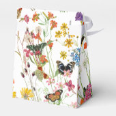 Ballotins Bouteilles Fleurs sauvages  Mariage floral (Arrière)