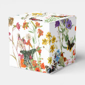 Ballotins Bouteilles Fleurs sauvages Mariage floral (Arrière)