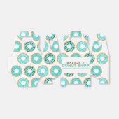 Ballotins Boutique de beignets bleus fête d'anniversaire (Déplié)