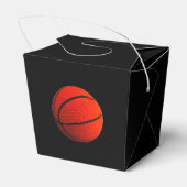 Ballotins Bouts de basket Orange Noir (Arrière)