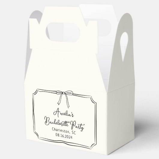 Ballotins Bouw esthétique Bachelorette Party Bienvenue boîte (Ouvert)