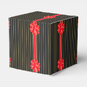 Ballotins Bow noir et rouge (Arrière)