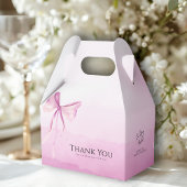 Ballotins Bow rose vif Elle noue la Fête des mariées de noeu