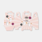 Ballotins Bowling Pizza Grève Un Anniversaire de enfant Amus (Déplié)