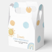 Ballotins Boy Sunshine Rainbow Ballotin fête d'anniversaire (Ouvert)