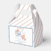 Ballotins Boy Teddy Bear “We Can Bearly Wait” Baby Shower (Arrière)