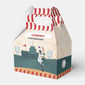 Ballotins Boys Baseball Thème Fête Favoriser Box (Arrière)