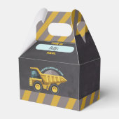 Ballotins Boys Construction Thème Anniversaire Fête Ballotin (Arrière)