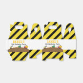 Ballotins Boys Construction Véhicules Thème Anniversaire Fêt (Déplié)