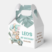 Ballotins Boys Cute Safari Birthday  (Arrière)