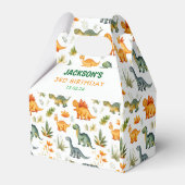 Ballotins Boys Dinosaur Ballotin de fête d'anniversaire (Verso)