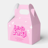 Ballotins Branché Allons faire la fête rose Anniversaire (Arrière)