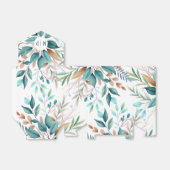 Ballotins Branches botaniques thème aquarelle Couleurs vives (Déplié)