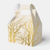 Ballotins Branches Gold Tree Motif Monogramme beige (Arrière)