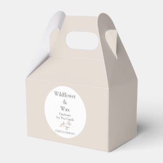 Ballotins Branding d'entreprise de bougie artisanale personn