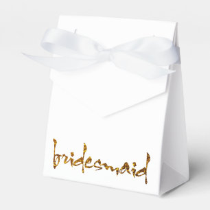 Ballotins Bridesmaid Faux Gold