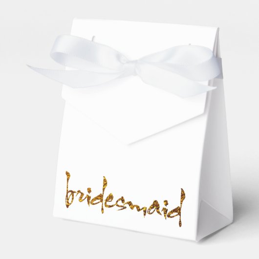 Ballotins Bridesmaid Faux Gold (Verso)