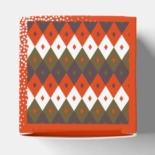 Ballotins Bright and Vivid Rhombus Pattern Throw Pillow (Haut)