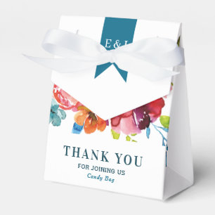 Ballotins Bright Été coloré Mariage Favor Box