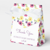 Ballotins Bright Floral Party Favoriser Box (Verso)