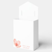 Ballotins Bright orange merci mariage moderne (Ouvert)