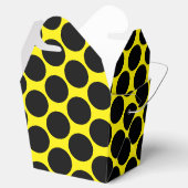 Ballotins Bright Yellow with Black Dot Style Take Out (Ouvert)