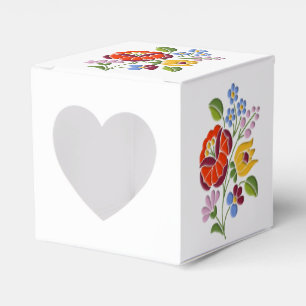 Ballotins Broderie de Kalocsa - motif hongrois d'art