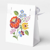 Ballotins Broderie Kalocsa - Motif d'art populaire hongrois (Arrière)