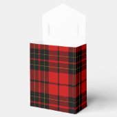 Ballotins Brodie tartan rouge noir plaid (Ouvert)