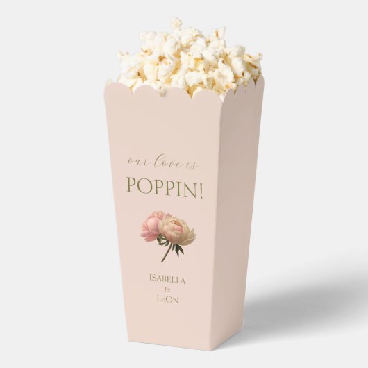 Ballotins Brosse | Chic Rose Bouquet Couple Popcorn (Sauté)