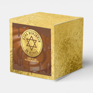 Ballotins Brown Gold Chocolat Bar Mitzvah ou Bat mitzvah