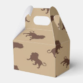 Ballotins Brown silhouette de lion (Arrière)