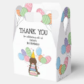 Ballotins Brown Tuxedo Cockapoo Cavapoo Anniversaire Merci (Ouvert)