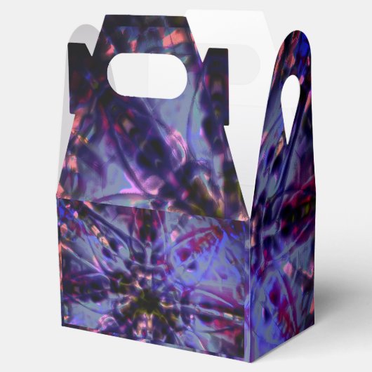 Ballotins Brûlé texture rugueuse violet foncé à violet taché (Ouvert)