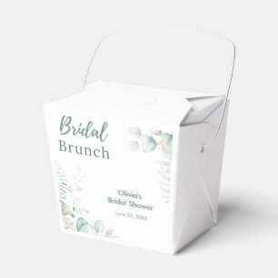 Ballotins Brunch de mariage botanique eucalyptus Baby Shower