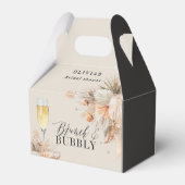 Ballotins Brunch et bulle Douche nuptiale pampas herbe Favor (Arrière)
