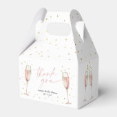 Ballotins Brunch et douche nuptiale à bulle chic (Arrière)